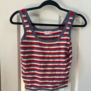 Pink Lily sweater tank top